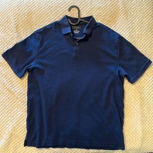 Van Heusen navy blue classic fit polo